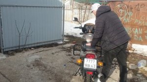 Первый запуск после зимы мопед нордвинг ?