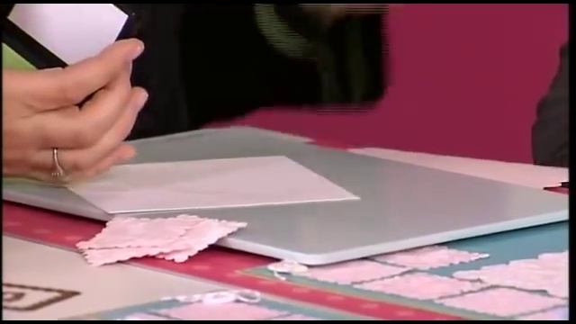 Stacey Caron Creates A Baby Page Layout On Scrapbook Soup (211-4)