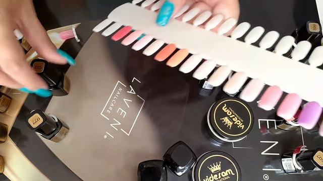 Тестирование и обзор новых гел лаков Фирмы Videsam а также Витражных Olga Kirchgessner смотреть онлайн