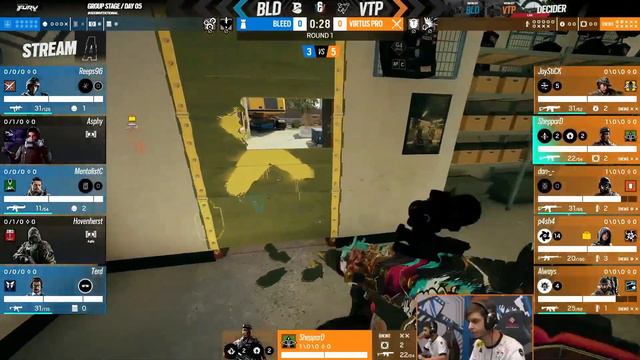Six Invitational 2024 - Group Stage / Groupe C / Day 5 - Virtus Pro Vs Bleed Esports