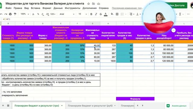 Как составить медиаплан рекламной кампании для ТАРГЕТА? Шаблон медиаплана скачать ексель смотреть онлайн