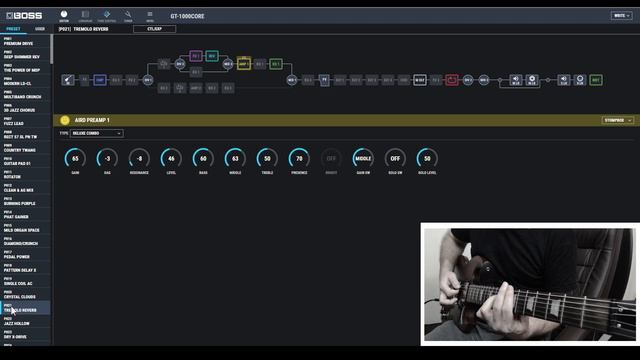 Boss GT-1000 / Core / Factory Presets / 001-050 / Part 1 / Gibson SG Guitar Mix Ver.1.10 / Ver.3.2 смотреть онлайн