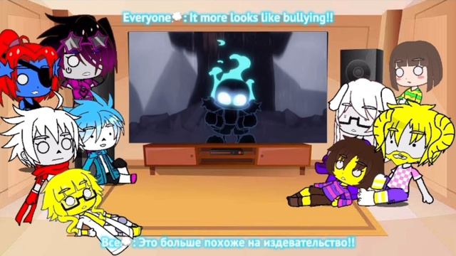 Undertale react to NMM! Sans Part 2 / Реакция Андертейл на НММ! Санс Часть 2 смотреть онлайн