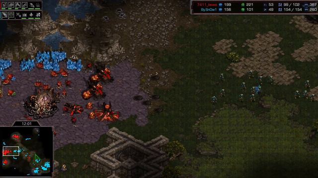 Beast 🇰🇷 (Z) vs Snow 🇰🇷 (P) on Neo Sylphid - StarCraft - Brood War REMASTERED смотреть онлайн