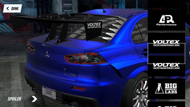 NFS Heat Studio MITSUBISHI LANCER EVO XTuning / Container 7 #19 Surprise-Car смотреть онлайн