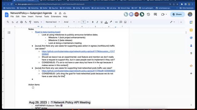 Network Policy API Meeting for 20230912 смотреть онлайн