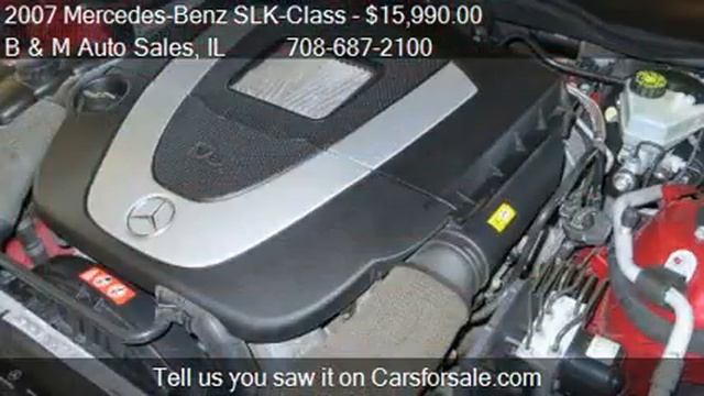 2007 Mercedes-Benz SLK-Class SLK280 - for sale in Oak Forest смотреть онлайн