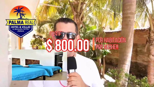 HOTEL Y VILLAS PALMA REAL LA MANZANILLA, JALISCO смотреть онлайн