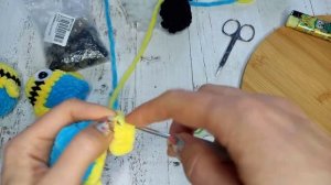 Мастер класс,  миньон брелок за 20 минут