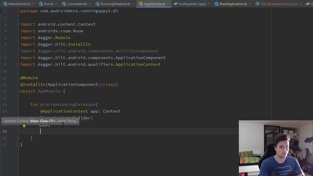 Dagger-Hilt Setup - MVVM Running Tracker App - Part 6 смотреть онлайн