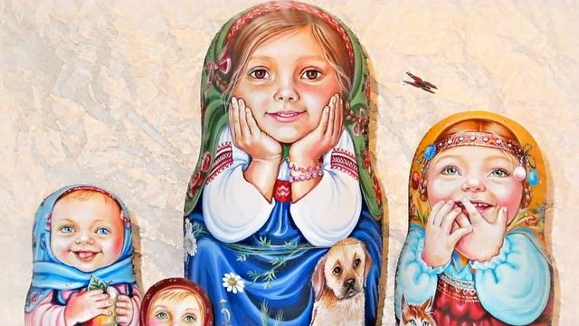 Мои "ёжки"-матрЁшки! Matryoshkas by Chmelyova. смотреть онлайн