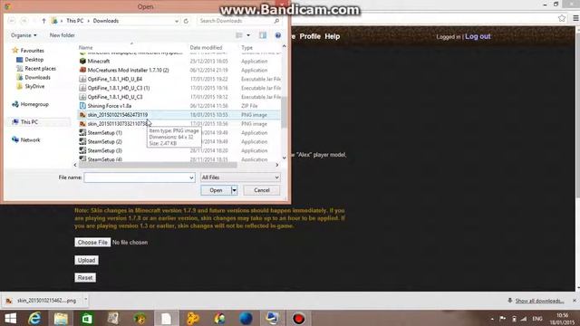 how to change your skin in minecraft for pc смотреть онлайн