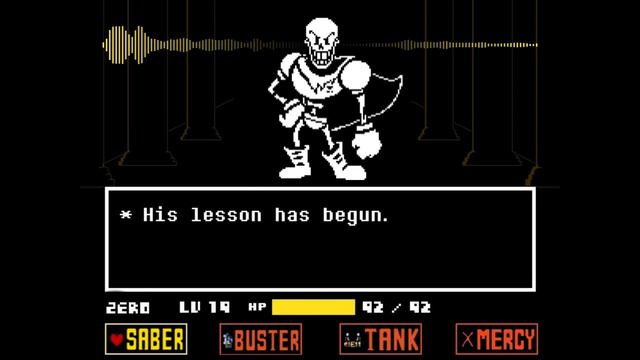 Undertale Papyrus Belief Frankness MMZ Remix
