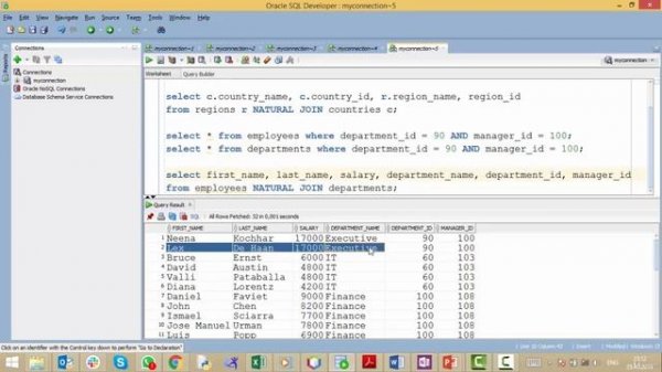 74 NATURAL JOIN / SQL для начинающих с нуля до сертификата Oracle
