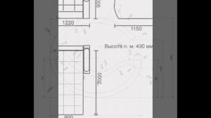 Кресло кровать чертеж