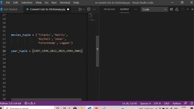 How to Convert Python Tuples to Dictionary? | dict | zip | Python Basics смотреть онлайн