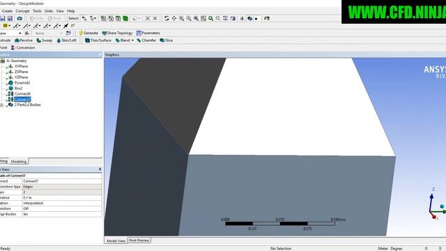 ✅ ANSYS Design Modeler - Connect - Basic Tutorial 20 смотреть онлайн