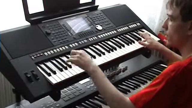 Space music 1 - YAMAHA PSR-S950 - Space - music improvisation - Stanislav Šteif Jr. смотреть онлайн