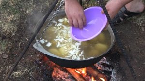 ШУЛЮМ В КАЗАНЕ На КОСТРЕ / ВЕЛИКОЛЕПНЫЙ РЕЦЕПТ
