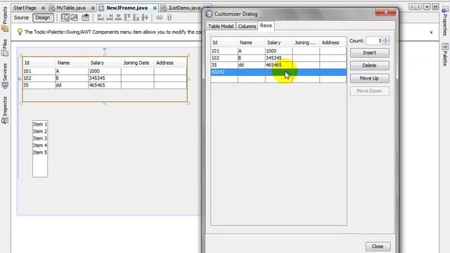Advanced Java Swing- Bangla Tutorial(Working with JTable and JList)- Class 10 смотреть онлайн