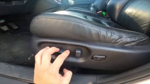 How to Change Seat Position in Honda CR-V III ( 2006 – 2012 ) - Adjust Seat Position