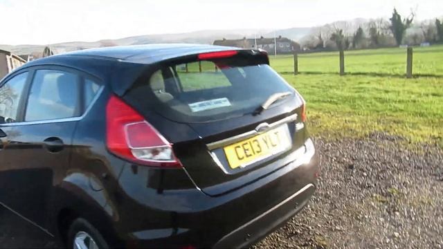 2013 Ford Fiesta 105PS 1.6 Zetec 5dr Powershift смотреть онлайн