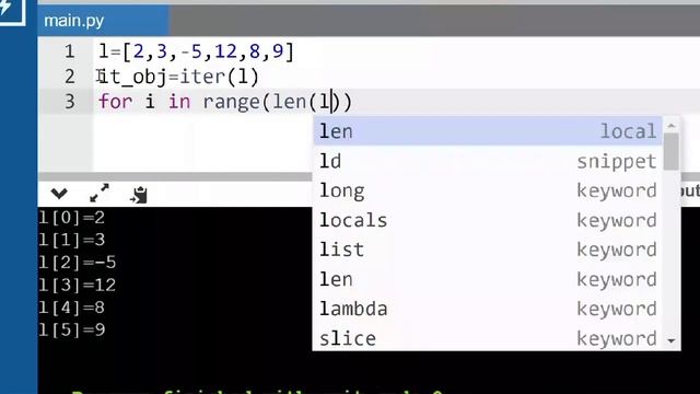 python for eee #36 || enumerate, range, iterator in python || python by Seenu sir || смотреть онлайн