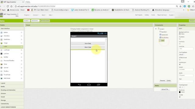 Store Data using Tiny DB In MIT app inventor 2 | Part 1 смотреть онлайн