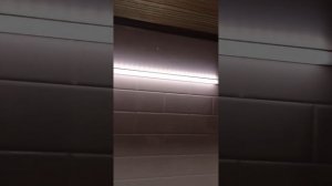 Монтаж освещения и фартука из HPL материала