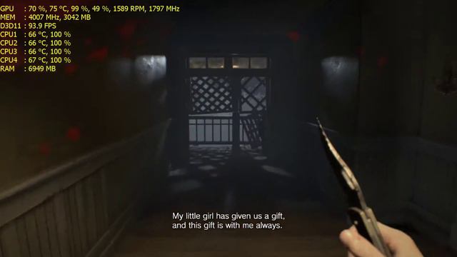 Resident Evil 7: Biohazard Gameplay GTX 1060 3GB смотреть онлайн