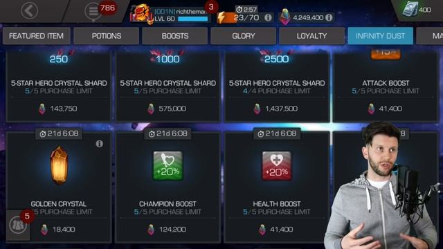 Best Buys In The Infinity Dust Store | Marvel Contest of Champions смотреть онлайн