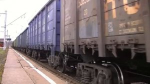 Грузовые поезда на БМО