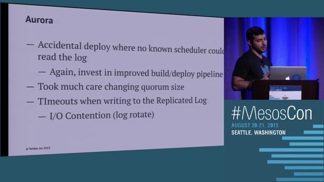 Twitter’s Production Scale: Mesos and Aurora Operations смотреть онлайн