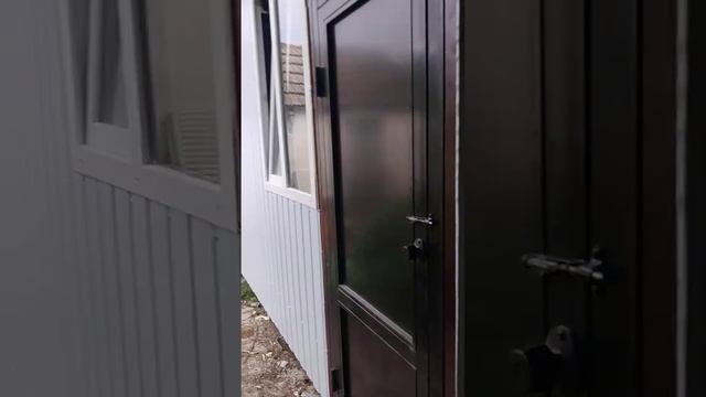 Навес под два авто и мастерская. Работа выполнена нашими мастерами? смотреть онлайн