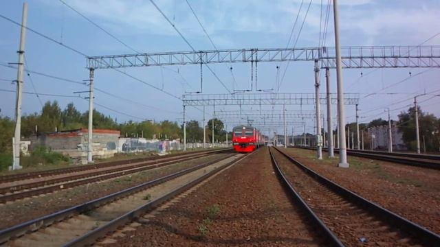 Куровская электричка на Ярославском направлении смотреть онлайн