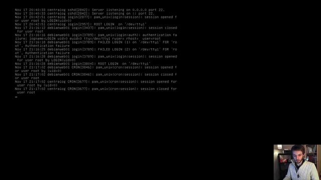Centralisation des logs avec Rsyslog смотреть онлайн