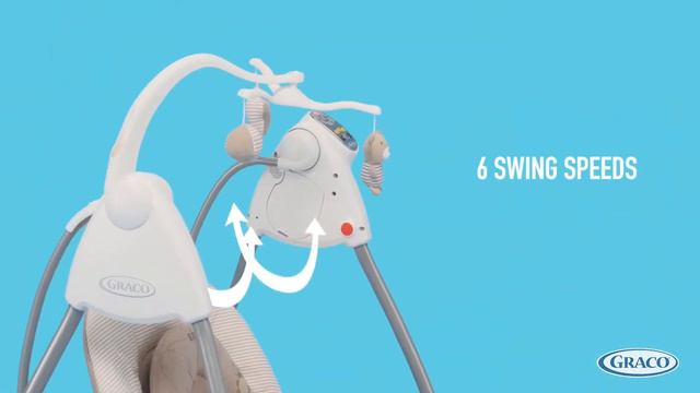 Graco Lovin Hug Swing that Feels like Mum’s Embrace смотреть онлайн