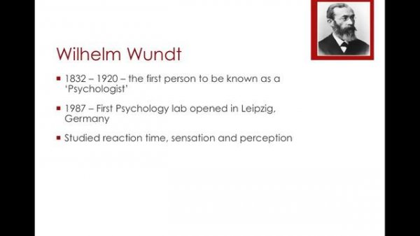 Approaches in Psychology: Origins of Psychology