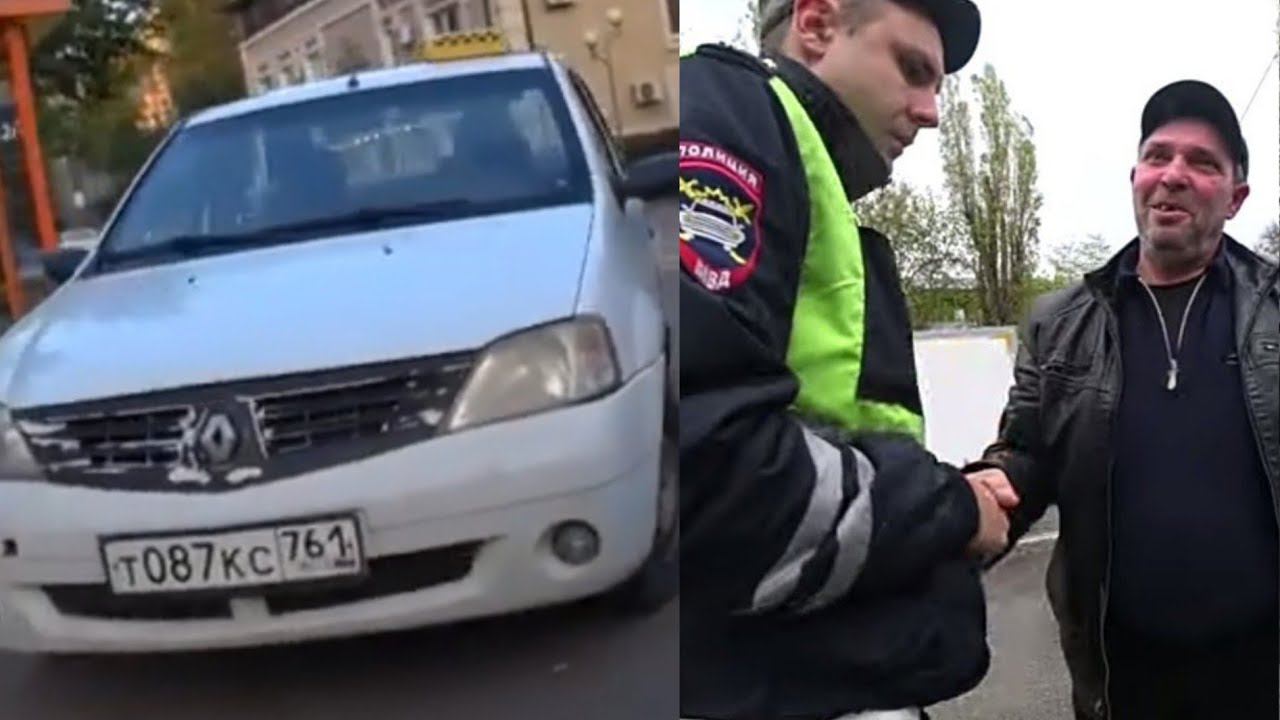 Продолжаем выявлять нарушителей ПДД. ДПС бездействуют, бомбилы снова нарушают. смотреть онлайн