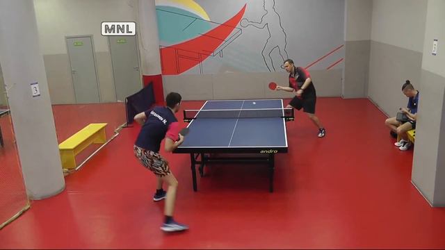 1/2 Минин В. - Герасимов Н. ТОП-16 турнир по настольному теннису в ТТКЛУБ 04.03 смотреть онлайн