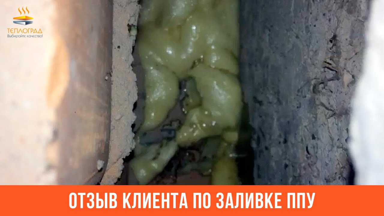 Отзыв по заливке ППУ смотреть онлайн