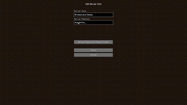 Minecraft Broken Lens Server IP Address смотреть онлайн