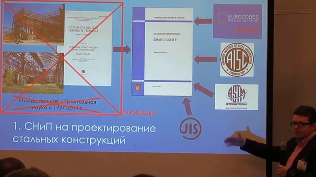 Д.В.Конин (ЦНИИСК) Совершенствование нормативно-технической базы в области стального строительства
