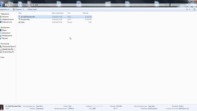 Проверка FLAC Lossless checker смотреть онлайн