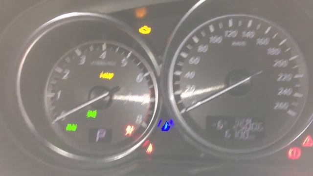 Запуск Mazda CX-5 с 7 раза. смотреть онлайн