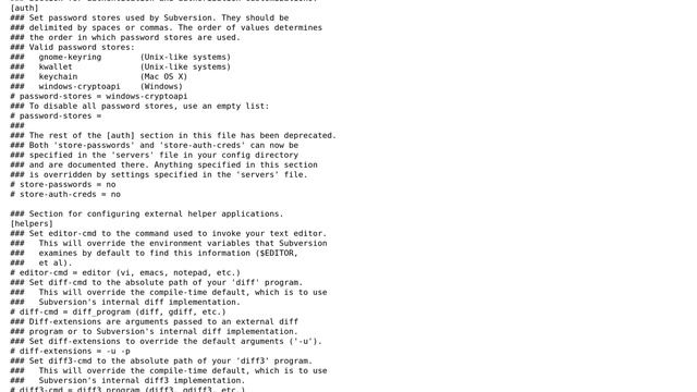 DevOps & SysAdmins: Subversion: Wrong global-ignores / can't see mime-types смотреть онлайн
