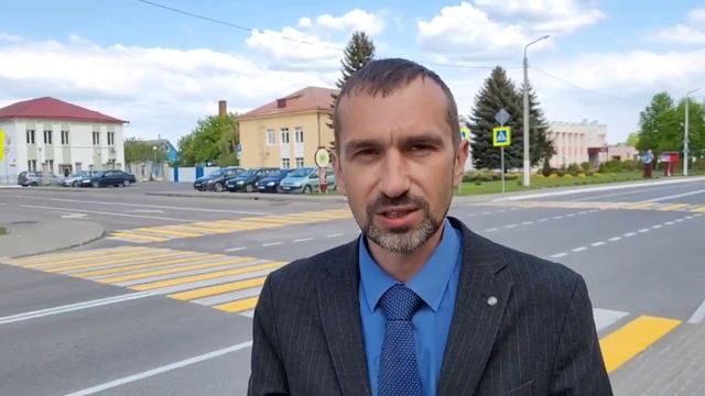 Евгений Носко об обновлении дорожной разметки смотреть онлайн