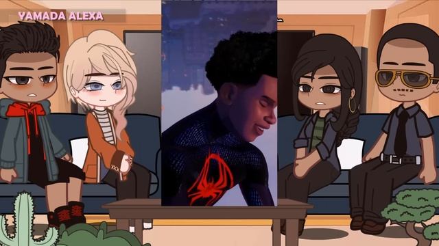 Past miles Morales family react to future !¡ ?? смотреть онлайн