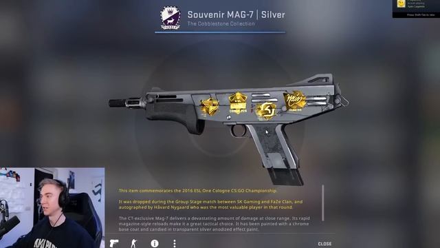 Opening Every CS:GO Souvenir Package EVER! (RAREST ITEM) смотреть онлайн