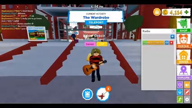 Roblox Highschool-Kurt Cobain смотреть онлайн